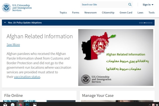 Trang web kiểm tra hồ sơ của chính phủ Mỹ - ImmiPath