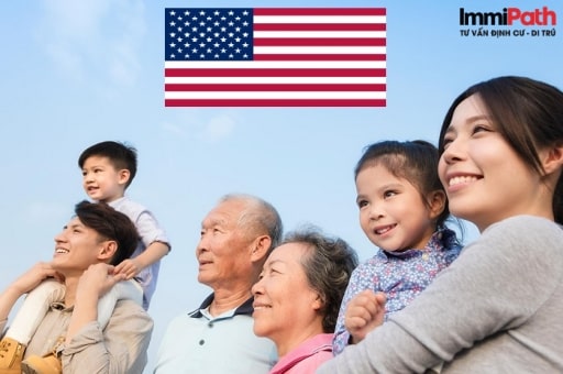 Công dân Mỹ có thể mở hồ sơ để bảo lãnh gia đình mình sang sang xứ sở cờ hoa để đoàn tụ - ImmiPath